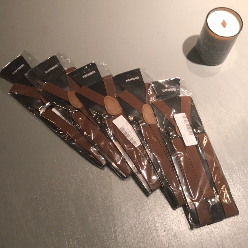 Mens Brown Suspenders (5)